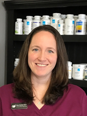 Chelsea came to Annie’s Apothecary in September of 2014 and knew right away she loved the personal care we provide our patients. She enthusiastically educates our patients in person, on the phone and through articles in the local paper. Dr. Chelsea Beck-Smith, RPh