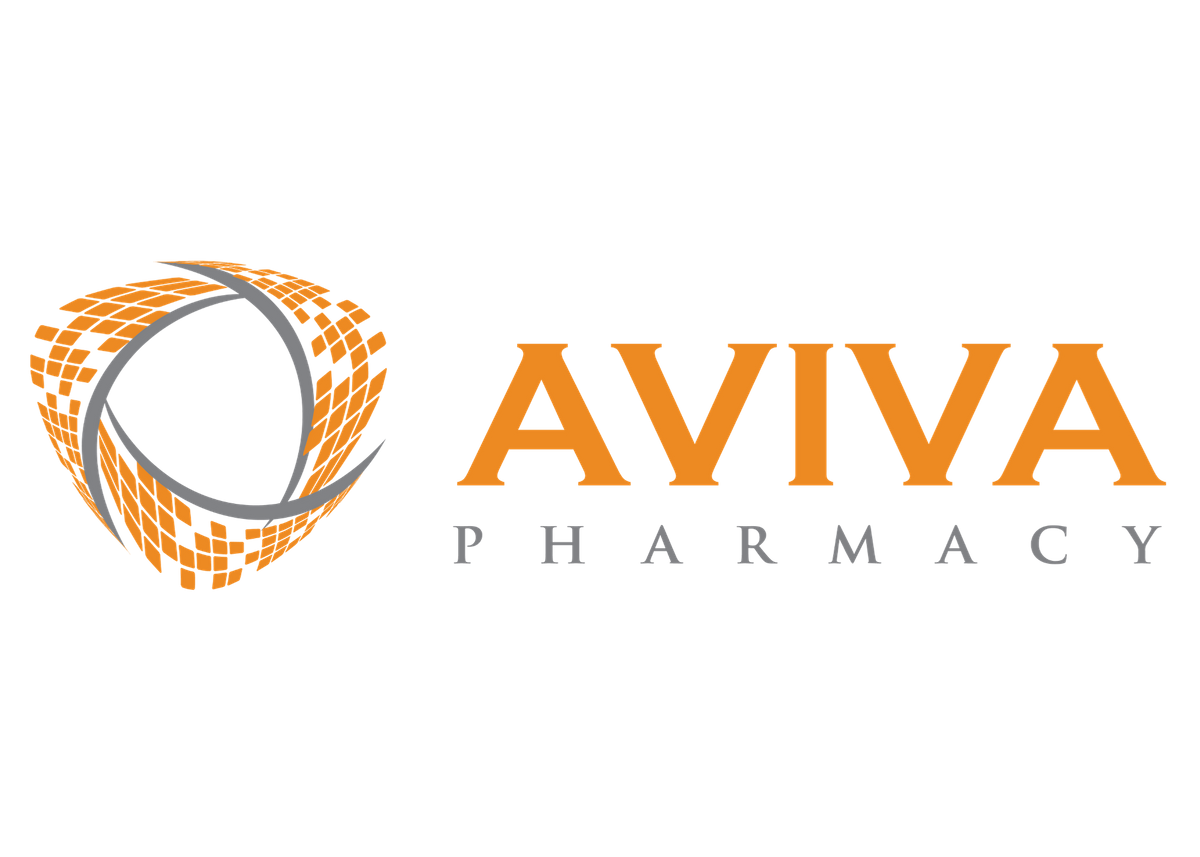 Aviva Logo Grey Transparent