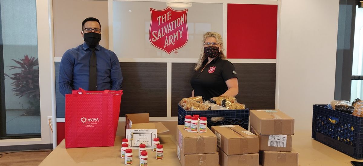 Helping the Salvation Army