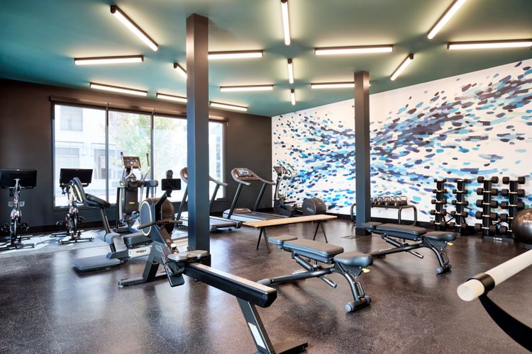 fitness center