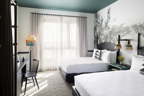 Hotel room at El Capitan Hotel