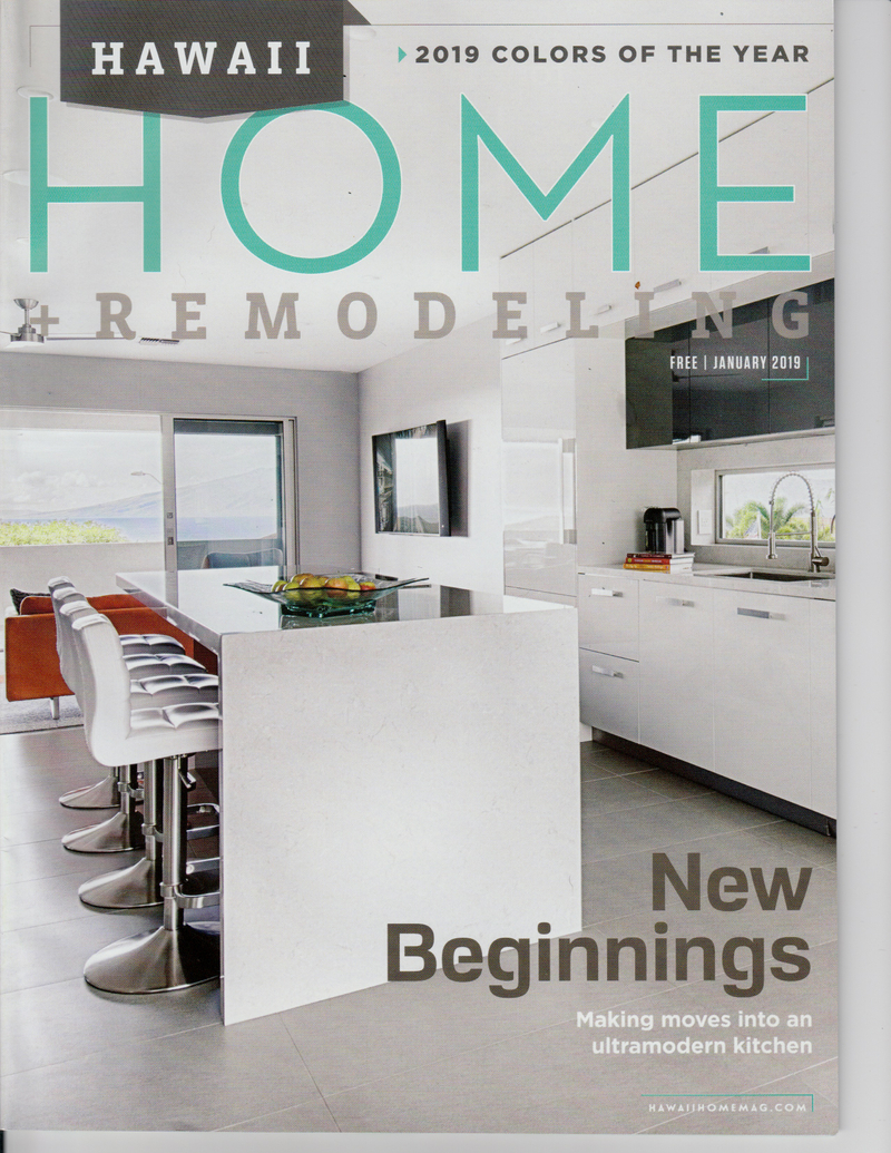 Ultra Modern Kitchen Design Magazine Cover Photography By Joe D'Alessandro Maui Interior Design Photography