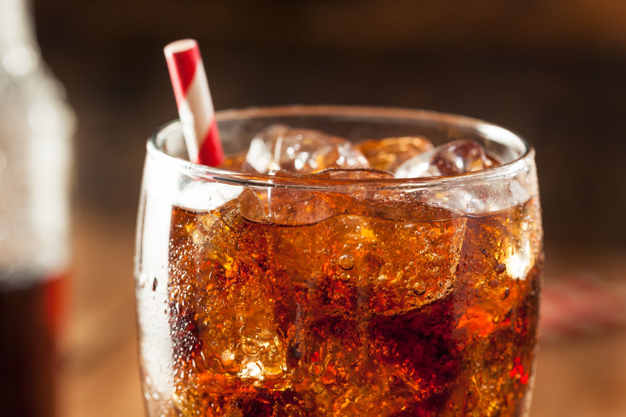 Image of cola in a glass Soda Fountain