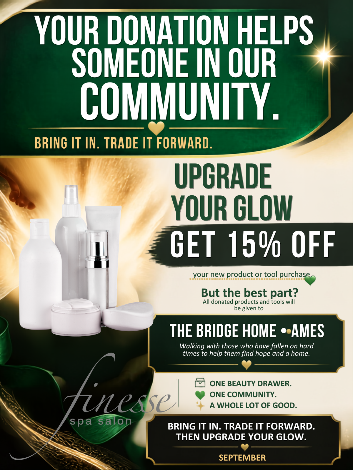 Trade up event at Finesse Spa Salon.png