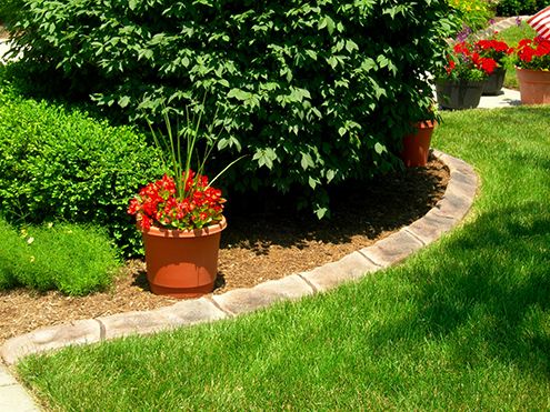 Gallery - Concrete Flower Bed Curbing & Landscape Edging - Border Magic