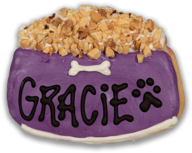 Personalized Dog Bowl Cookie