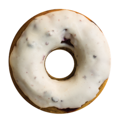 Blueberry Doxie Donut