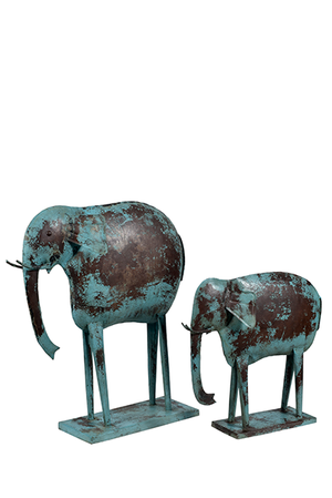 McLaren's Antiques & Interiors - Metal Elephant