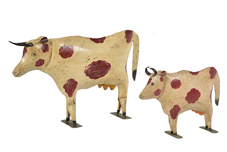 McLaren's Antiques & Interiors - Metal Cow