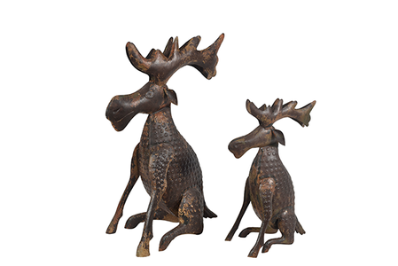 McLaren's Antiques & Interiors - Metal Moose