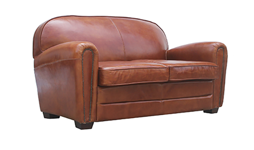 McLaren's Antiques & Interiors - Leather Sofa