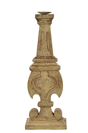 McLaren's Antiques & Interiors - wooden Candleholder