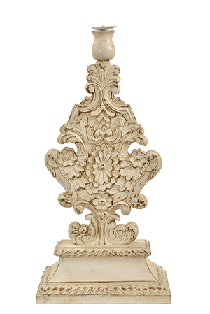 McLaren's Antiques & Interiors - Wood Candlestand