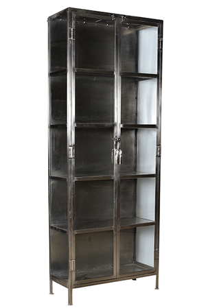 Iron Glass Cabinet industrial cabinets