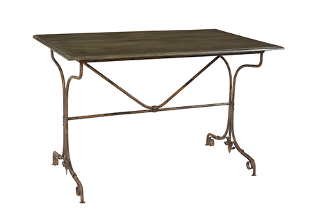 McLaren's Antiques & Interiors - Iron Wood Side Table