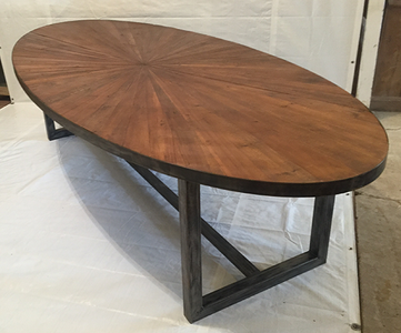 starburst table repurposed furniture