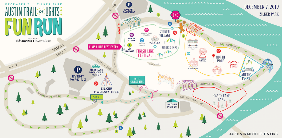 Fun Run Event Map