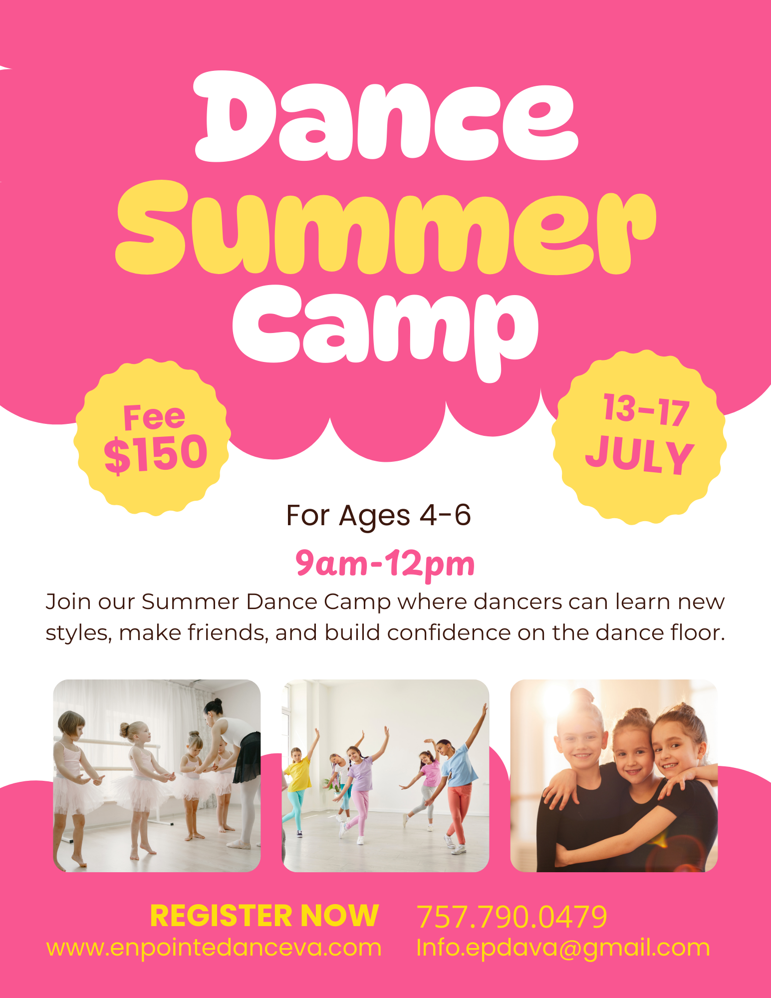 Pink and Yellow Kids Summer Camp Flyer.PNG