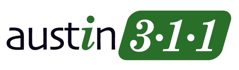 Austin 311 logo design