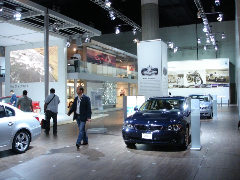 BMW Auto Show Display