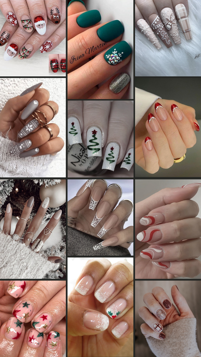 7 Christmas Nail Art Designs You Can Do at Home | New Zealand | Gelous -  Gelous New Zealand