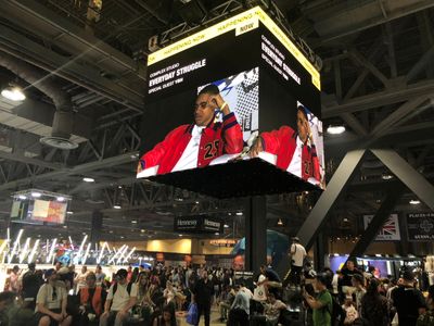 LED Cube at Large Convention