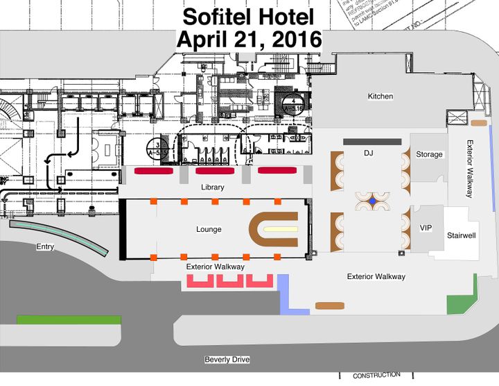 Sofitel Hotel Master Layout