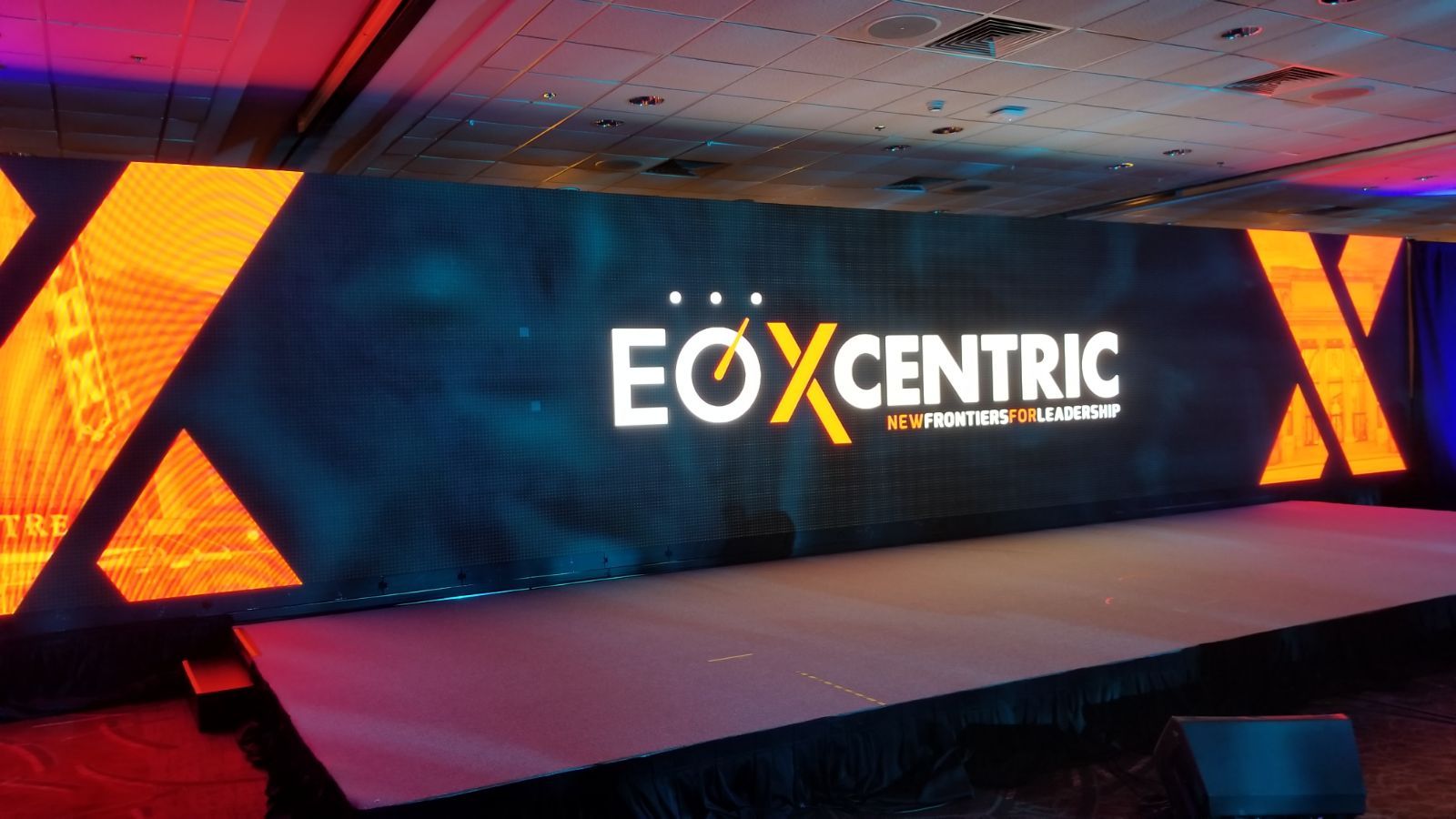 Large LED Video Wall at Conference