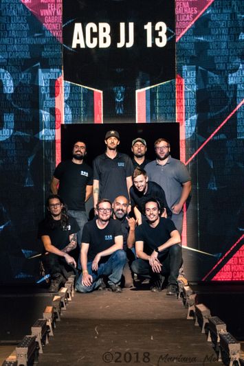 Image of TSV Sound and Vision Los Angeles team in front of led video wall