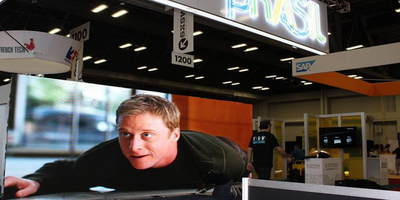 LED Video Wall Display at a Convention 