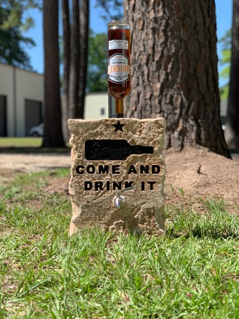 Drink Dispenser Texas Motto