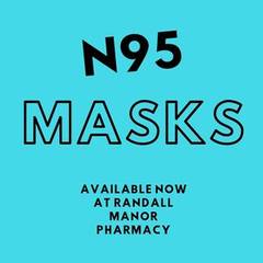Randall Manor Pharmacy & Surgical Supplies N95 Masks Randall Manor Pharmacy & Surgical Supplies N95 Masks