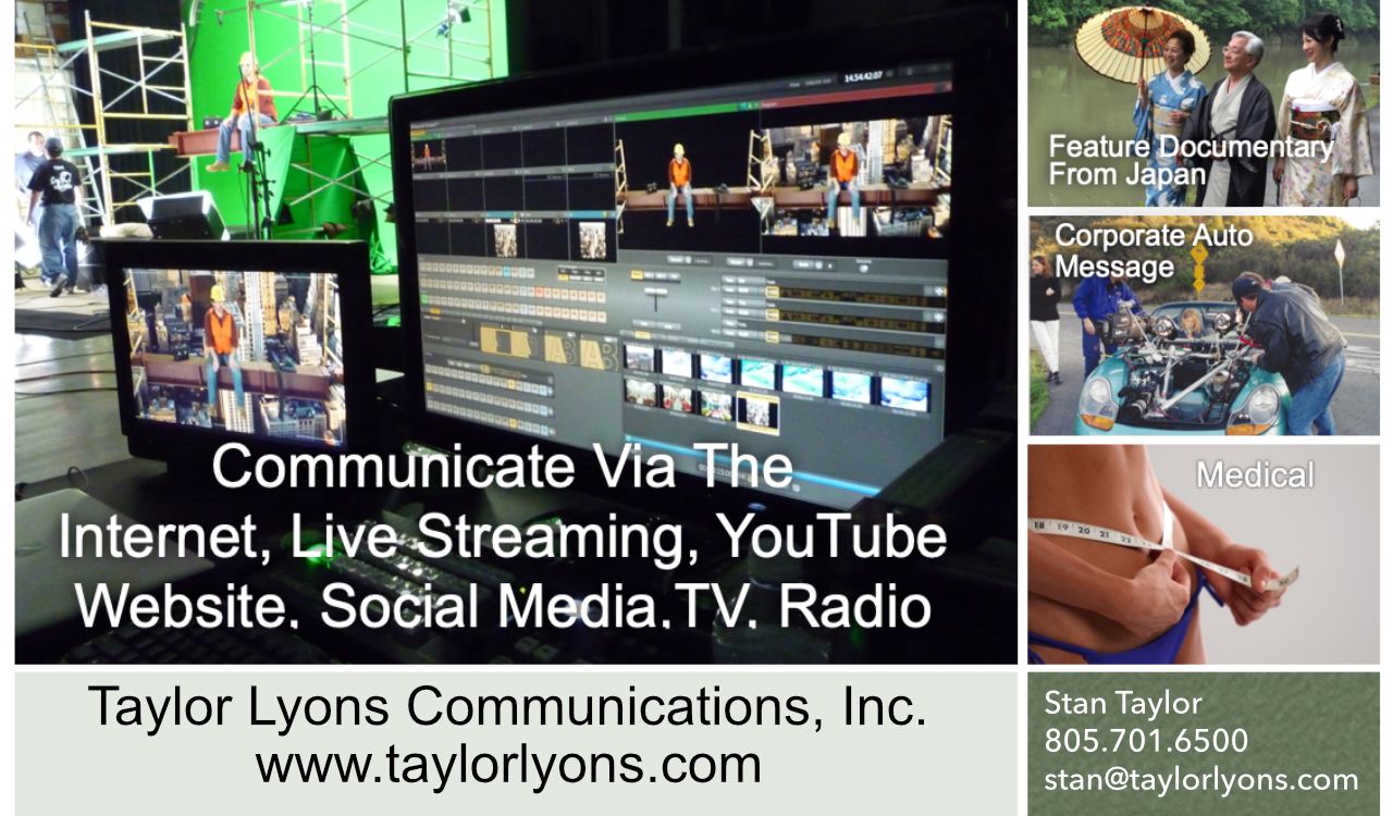 Taylor Lyons Communications is a full-service professional digital media communications company.