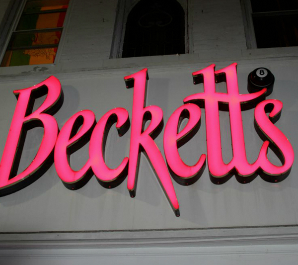 Beckett's Sign sign.jpg