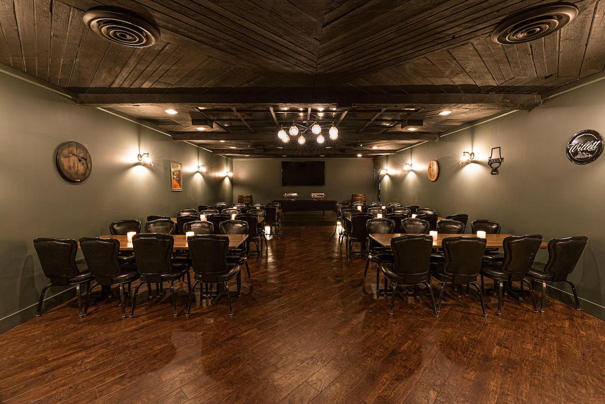 Barrel Room Private Event Space: Accommodates up to 60 people with 80" Scree TV for Presentations barrel-room-9.jpg
