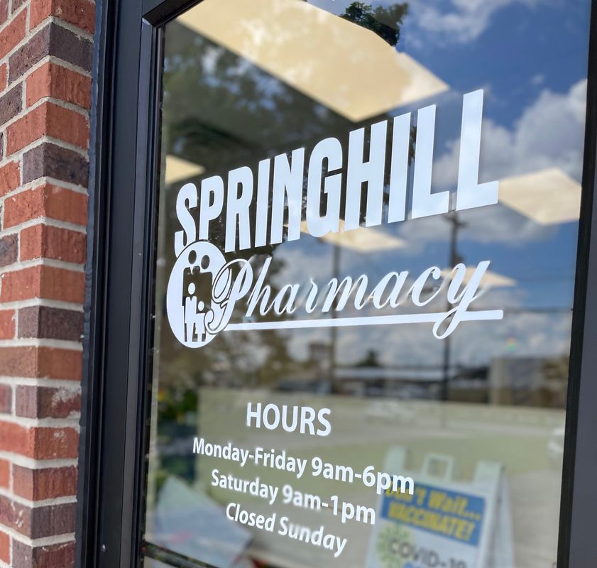 Springhill pharmacy storefront