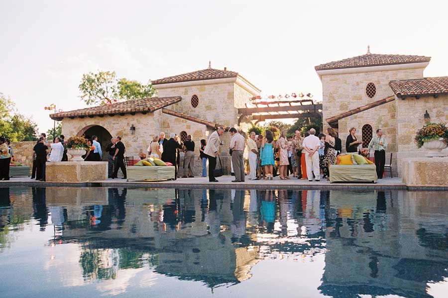 poolside corporate party