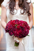 Red Rose Bouquet wedding planner rose bouquet