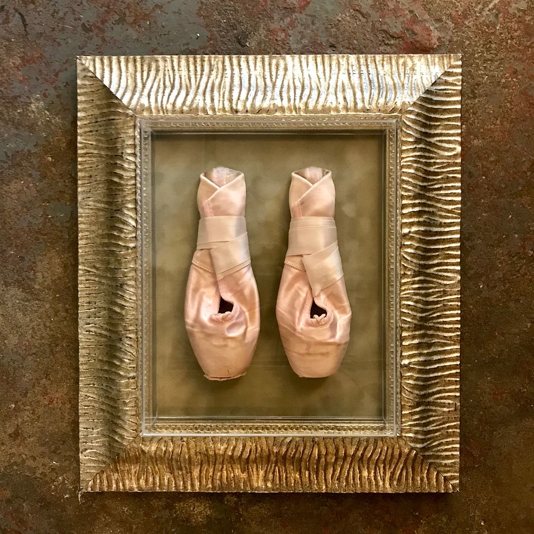 Ballet Point Shoes Shadowbox