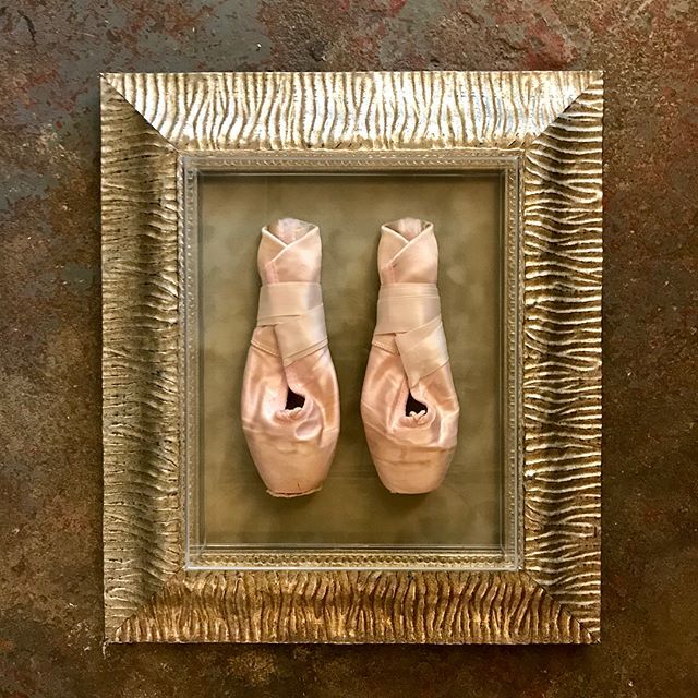 Ballet Point Shoes Shadowbox