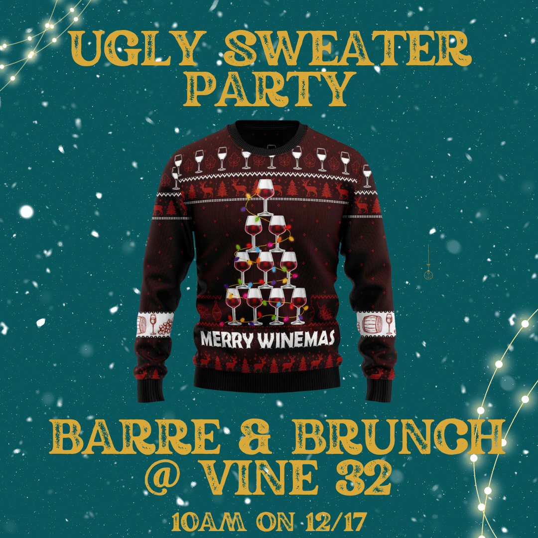 Green and Gold Ugly Christmas Sweater Party Instagram Post.png