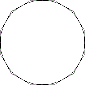 Dodecagon circumscribed about a circle.gif