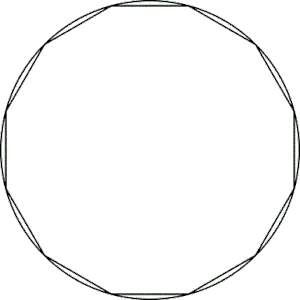 Dodecagon inscribed about a circle.gif