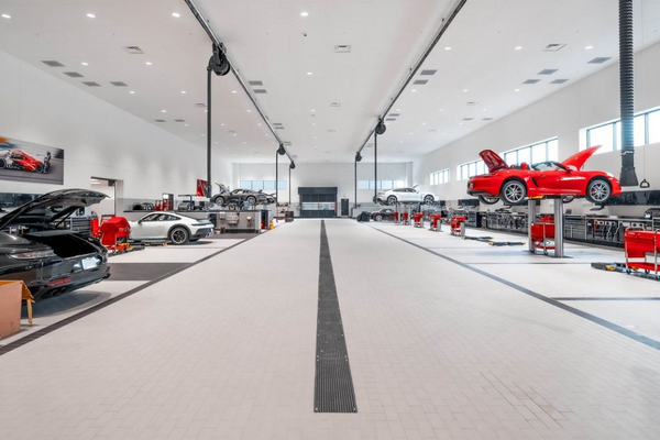 Mark Yahner at Porsche of Beachwood, Marous Brothers Construction.png