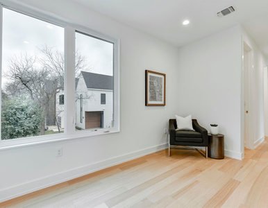 Hallway large window