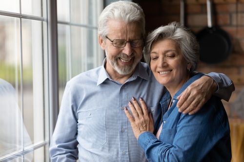 Elderly couple