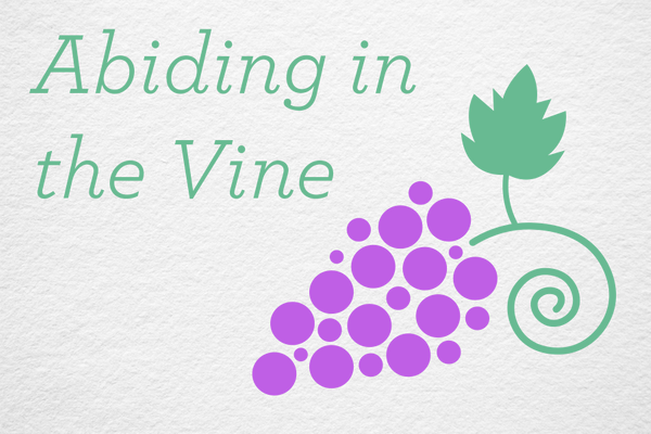 Women's bible study small group at Westlake United Methodist Church in Austin, TX. Meets at the Gove. Abiding in the Vine Web Image.png