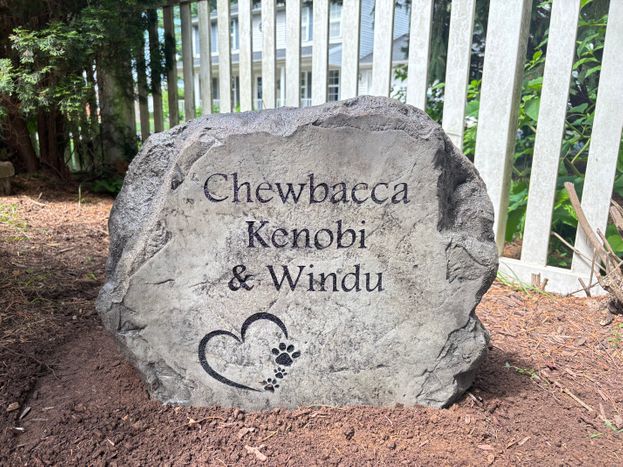 Pet Memorial Garden Stone