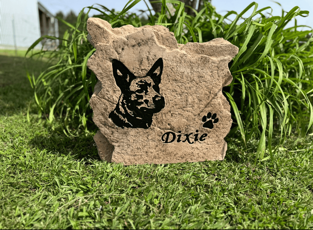 Custom Pet Memorial Boulder