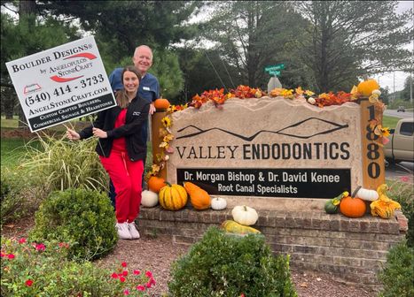 Custom Engraved Business Sign Boulder – Valley Endodontics Harrisonburg VA